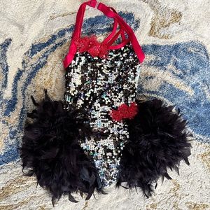 Sassy Jazz Dance Costume- size XSC